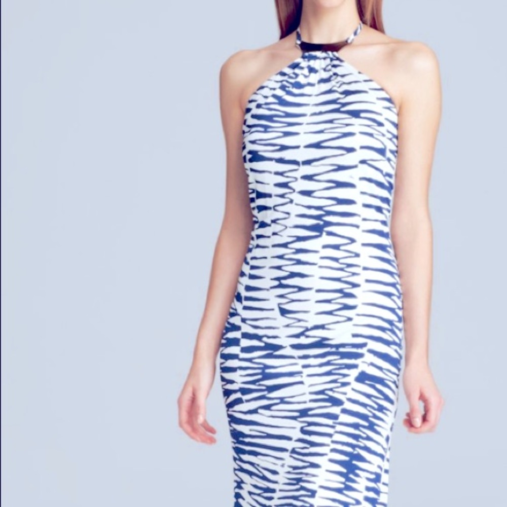Trina Turk maxi zebra dress